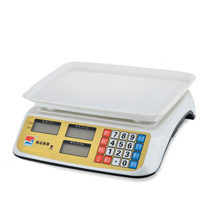 30KG 전자 가축 디지털 방식으로 무게를 다는 가격 계산 가늠자 무게 기능 40kg 35kg 30kg LED/LCD 두 배 측 전시 OEM - Product Image 1