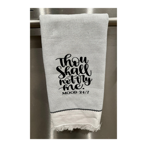 Séchage rapide 100% coton mignon brodé Golf 18x28 pouces 125 GSM recyclable séchage rapide budget amical torchons lavables en Machine - Product Image 2