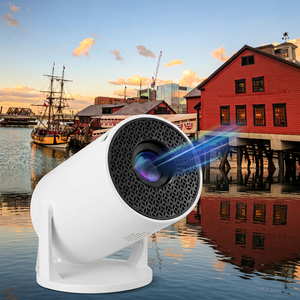 HY300mini 2026 New Smart <b>Mini</b> Video Projector Dual WiFi BT 5.0 Portable for Home Theater and Indoor Screen Projection - Product Image 1