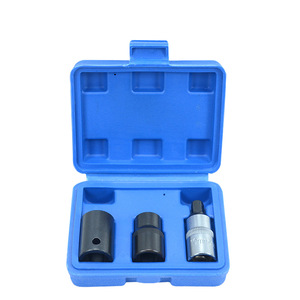 Xun Chi 3-Piece Brake Sleeve <b>Set</b> 1/2 In Socket Car Repair Kit Alloy Steel <b>Mechanical</b> Automotive <b>Tool</b> - Product Image 1