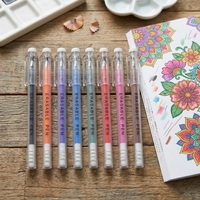 Stylo gel effaçable rechargeable avec logo personnalisé, stylo à friction sensible à la chaleur, ensemble cadeau d'entreprise OEM