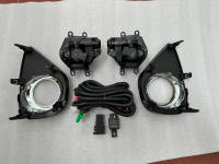 Piezas de coche, accesorios para coche, juego de luces antiniebla para Toyota Yaris 2014 2015 2016 2017, lámpara antiniebla para coche