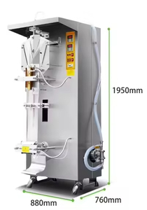 Giá tốt túi nhỏ gói tinh khiết uống nước khoáng điền niêm phong máy/túi chất lỏng đóng chai làm thiết bị đóng gói - Product Image 2