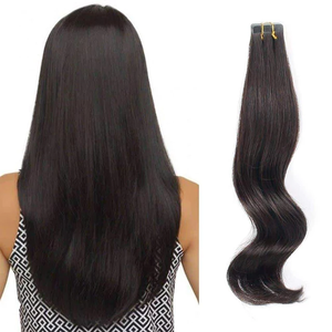 Extensiones de Cabello de Lujo al por Mayor, Cinta Adhesiva Invisible, 100% Cabello Humano Remy Liso, Calidad de Salón - Product Image 2
