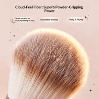 Neuerscheinung 4-in-1 Magnetischer Make-up-Pinsel Tragbarer Puderpinsel Lidschattenpinsel Weiche Borsten Schönheitswerkzeug