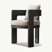 Ensemble de salle à manger d'extérieur pour hôtel, mobilier de jardin, table et chaises en aluminium, mobilier de patio, ensemble de table d'extérieur, mobilier de patio
