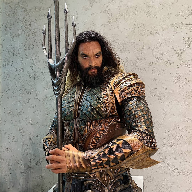 busto de Aquaman