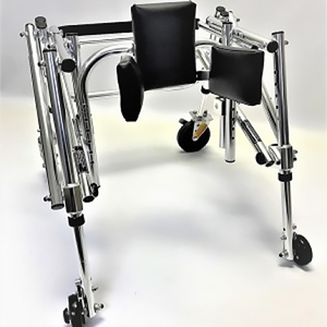 CT8333L-XS調節可能前方サポートウォーカー & ロレーターロックキャスター付き折りたたみアシストフレーム - Product Image 5
