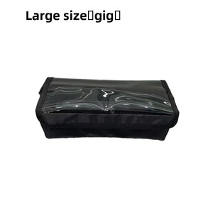 Sac de rangement multifonctionnel pour maquillage et serviettes, avec doublure intérieure, fermeture ouverte, idéal pour les maquilleurs en déplacement - Product Image 3