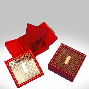 กล่องเก็บเครื่องประดับแบบจีนโบราณสุดหรู กล่องใส่จี้ทองโบราณ สร้อยข้อมือ แหวน สำหรับมอบเป็นของขวัญ สไตล์วินเทจ - Product Image 6