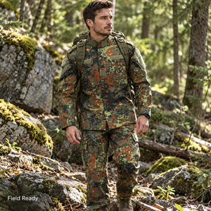Vente en gros Respirant <span class=keywords><strong>Camouflage</strong></span> Rip-Stop Robe ACU Uniforme Tactique Hommes - Product Image 3