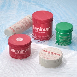 60ml 100ml Aluminum Tin Can for Toothpaste Tablets Food Grade Leak-Proof Screw <b>Top</b> Customizable Logo Private Label Packaging - Product Image 1