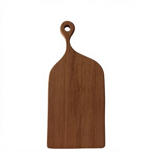 Planche à découper en bois durable, faite à la main, antidérapante, pour comptoir, pour boucher, camping, pique-nique, en vente - Product Image 1