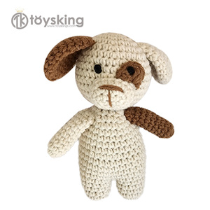 100% toysking แฮนด์เมดผ้าฝ้าย PP บรรจุในสต็อกสำหรับทารกโครเชต์รูปสัตว์ป่าขนาดเล็ก - Product Image 6