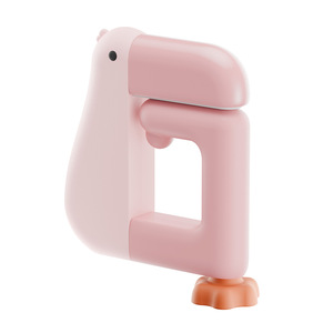 Gancho giratorio para mochila Thinking Duck, blanco, rosa, negro, colgador de escritorio extraíble para estudiantes - Product Image 5