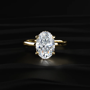 แหวนหมั้นแบบพรีเมียมดีไซน์โรแมนติกประดับด้วยพลอยเม็ดกลางที่เปล่งประกายสวยงาม เหมาะสำหรับผู้หญิงสวมใส่ในชีวิตประจำวัน - Product Image 1