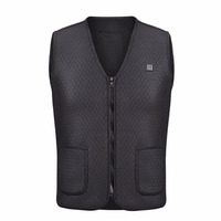 Gilet chauffant à infrarouge pour homme et femme, veste rechargeable pour l'extérieur, collection hiver Offre Spéciale