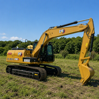 Excavatrice sur chenilles CAT 315D2GC d'occasion de 15 tonnes, système hydraulique fiable pour les projets municipaux, routiers et agricoles