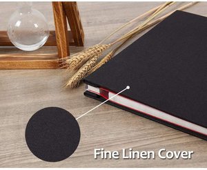 Scrapbook <span class=keywords><strong>Album</strong></span> <span class=keywords><strong>Photo</strong></span> personnalisé avec Film de protection, scrapbooking auto-adhésif en lin, livre mémoire Vintage <span class=keywords><strong>à</strong></span> <span class=keywords><strong>Pages</strong></span> vierges - Product Image 3