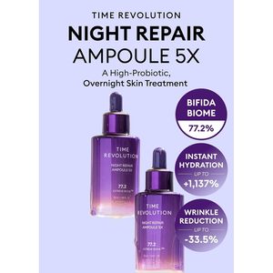 Ampolla Reparadora Nocturna Time Revolution 5X 50 ml, Sérum Antienvejecimiento para el Rostro - Product Image 2