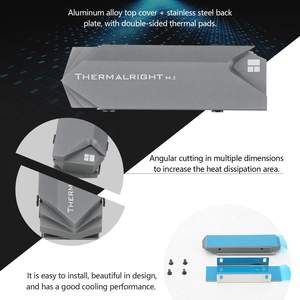 高性能Thermalright <span class=keywords><strong>M</strong></span>.<span class=keywords><strong>2</strong></span> 2280固态硬盘冷却器2280固态硬盘散热器冷却 - Product Image 6