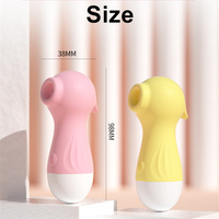 Mini vibromasseur Seahorse à ventouse, 10 vitesses, stimulateur clitoridien USB