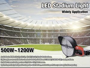 ไฟสปอร์ตไลท์ LED สำหรับภายนอกอาคาร ความสว่างสูง 140lm/W กันน้ำ IP66 กำลังไฟ 500W 600W สำหรับสนามกีฬา สนามฟุตบอล - Product Image 2