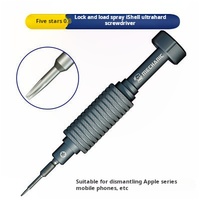 X708-1 Kit d'outils de réparation 6 en 1 3D antidérapant, ensemble de tournevis magnétique en acier pour la réparation de téléphones mobiles iPhone et Android