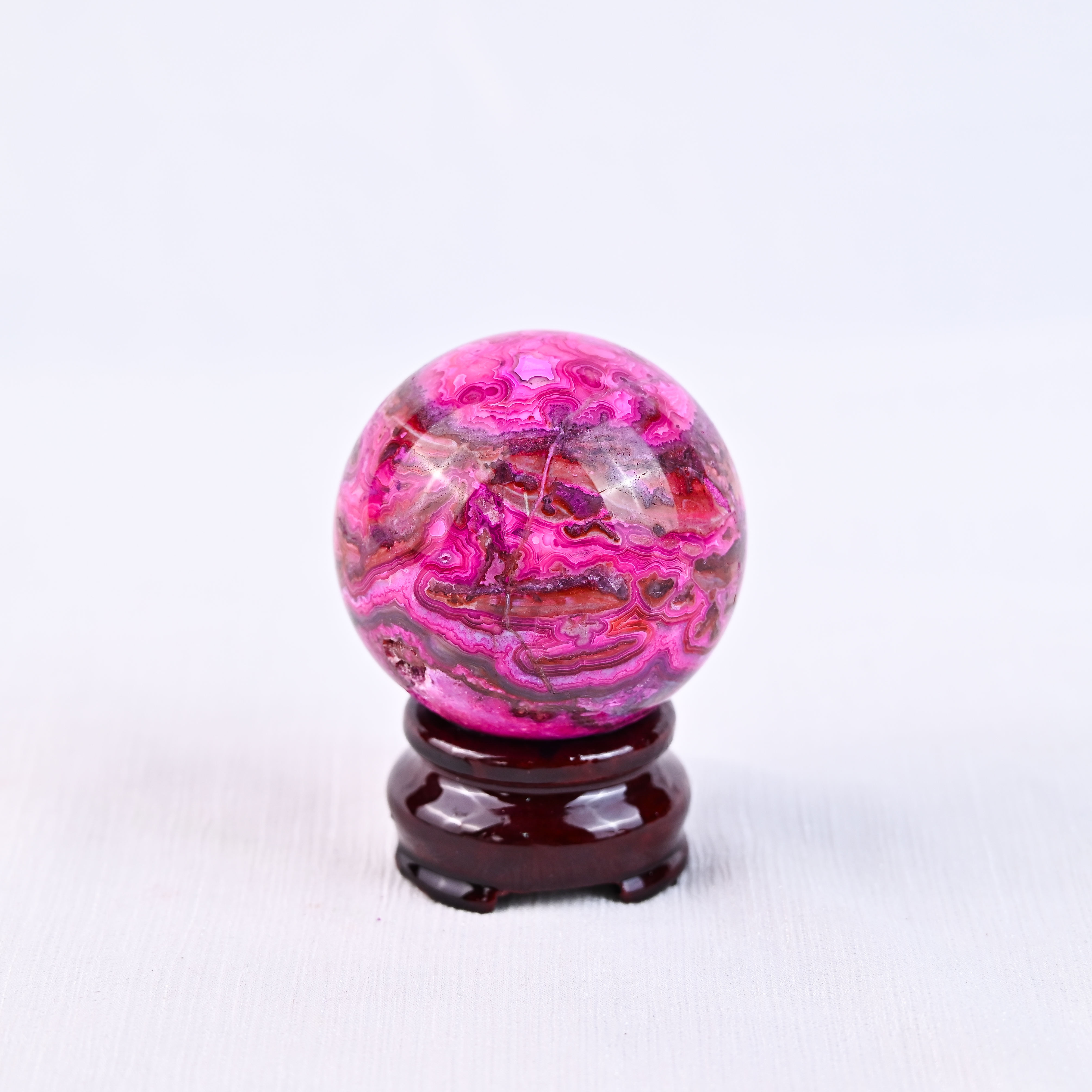 dyed pink mexico agate