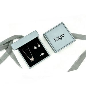 Luxury Eco-Friendly Handmade Waterproof PU Leather Gift <b>Box</b> Jewelry Set Storage Ring Pendant <b>Earrings</b> Velvet Display <b>Box</b> - Product Image 2