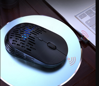 Imice — souris de jeu A6, sans fil, 3 engrenages de DPI, accessoire pour ordinateur PC, à éclairage RGB ajouré, sans fil, pour la maison et le bureau
