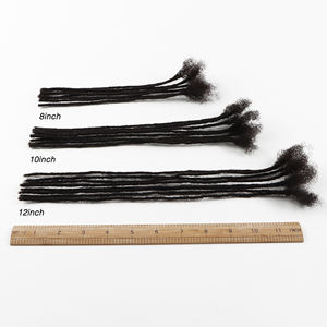 Orientfashion 100% cheveux humains Interlocs 0.2cm Microlocks vendeur de cheveux en gros dreadlocks faits à la main tressage cheveux - Product Image 5