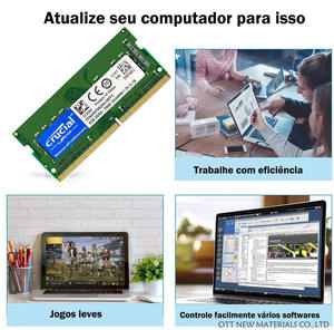 Memoria RAM Crucial para Portátil, 2133-3200MHz, PC4-19200, 260 pines, 1.2V, DDR4, SODIMM, en Stock - Product Image 6