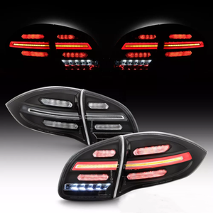 Feux de <span class=keywords><strong>voiture</strong></span> pour Porsche 958 Cayenne Feu arrière LED 2011-2014 Feu arrière Signal Drl Arrêt Frein Animation Automobile Accessoire - Product Image 6