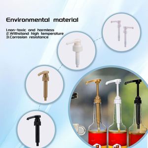 Bombas Dosificadoras de Jarabe Doradas para Botellas de 750ml, Bomba Dosificadora Monin de 1 Litro para Cócteles, Café Helado, Batidos, Smoothies y Refrescos - Product Image 3