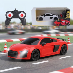 Coche de Control Remoto con Licencia Oficial a Escala 1:24, <span class=keywords><strong>R8</strong></span> 2.4Ghz de 4 Canales, con Luces Delanteras, Superdeportivo Genial para Niños - Product Image 6