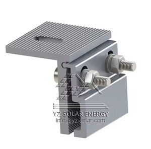 YZ chi phí-hiệu quả năng lượng mặt trời bảng điều khiển gắn nhôm kim loại mái kẹp móc cài đặt nhanh chóng 25 năm bảo hành Anodized bề mặt cho - Product Image 3
