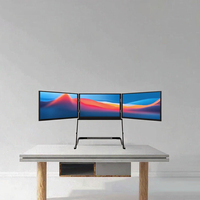 Prolongateur d'écran d'ordinateur portable portable 15.6 \ "FHD 1080P IPS Plug n Play Triple moniteur pour Windows Mac-HD-MI/USB-C