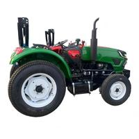 Tracteur agricole diesel 4x4 modèle 504, 50 CV, mini-tracteur agricole à roues pour le labour, le semis et les travaux agricoles
