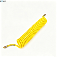 Tuyau d'air spiralé PA PU pour frein à air de camion et remorque, ligne d'air robuste en spirale