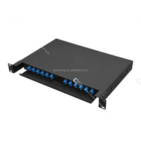 12 24 48 72 Ports ODF FTTH Boîte ODF coulissante murale Cadre de distribution de fibre optique Boîte de terminaison de fibre odf