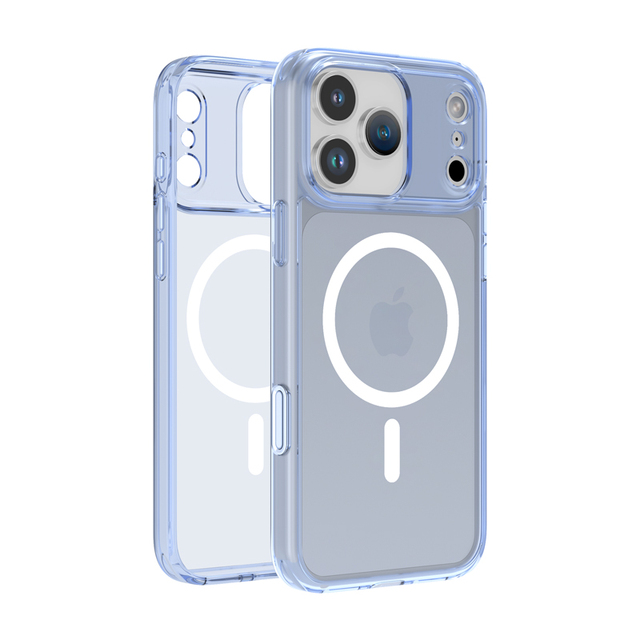 Wholesale Mobile Phone Cases Custom LOGO Anti-drop Magnetic Ultra-thin Clear Phone Cases for iPhone 17 Pro