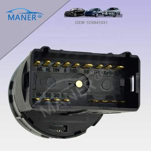 MANER 9C11Y7 1C0941531 Systèmes électriques, interrupteur de phare électrique AC pour VW GOLF IV 1J5 NEW BEETLE - Product Image 4