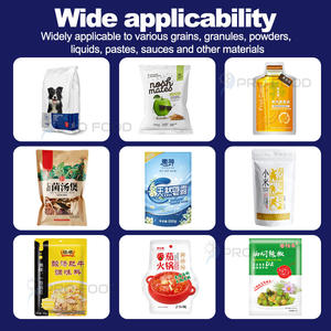 Joint automatique à fermeture éclair Doypack à haute productivité pour machine de sac de poche debout pour le remplissage et le scellement de sachets alimentaires pour le plastique et - Product Image 2