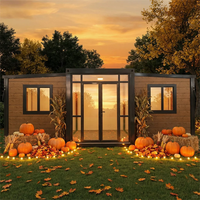 Maison conteneur pliable et extensible de 30 pieds, préfabriquée en acier, pour hôtel et camp minier, fabriquée en Chine