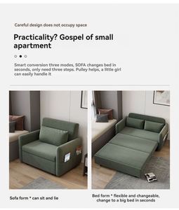 Ghế <span class=keywords><strong>sofa</strong></span> giường gấp gọn nhỏ gọn đa năng GEDO <span class=keywords><strong>2025</strong></span> tích hợp ngăn chứa đồ, tiết kiệm không gian phòng khách - Product Image 5