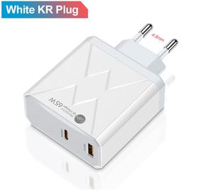 Hot Sale PD40W Fast Charger with PD3.0/QC3.0 2 USB Ports PC <b>Fireproof</b> <b>Material</b> for Mobile Phones & Multiple Devices - Product Image 1