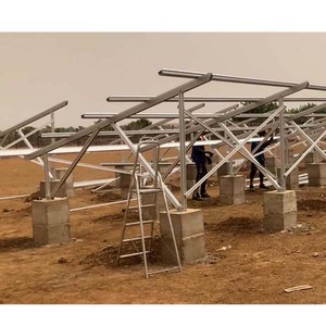 SIGNE D'ART PV Montage au sol Garde-corps en aluminium Structures de <span class=keywords><strong>support</strong></span> montées sur panneaux solaires - Product Image 1