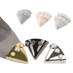 อุปกรณ์ป้องกันนิ้วเท้าส้นสูงโลหะ,อุปกรณ์ตกแต่งรองเท้า-ตัวป้องกันส้นสูงเห<span class=keywords><strong>ล</strong></span>็กหัวรองเท้าส้นสูงสำหรับผู้หญิง - Product Image 1