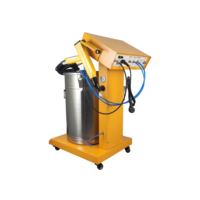 Machine de revêtement de poudre électrostatique automatique KST-201 pour la manière de peinture en aérosol de substrats en métal avec la variété de types de couleurs poudres